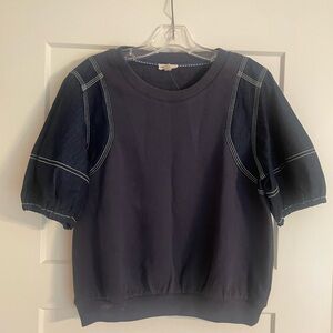 Pilcro Navy Pullover XS